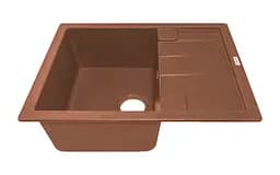 Кухонна мийка Adamant Anila 645x495x200 terra-cotta 119223, Коричневий - мініатюра 2