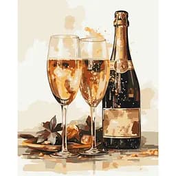 Картина по номерам "Игристое на двоих " Art Craft 12046-AC 40х50 см