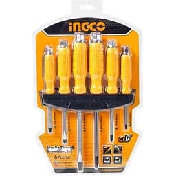 Набір ударних викруток Ingco 6 шт. (HSGTDC180601)