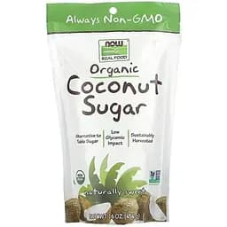 Цукор кокосовий Now Foods Coconut Sugar 454 г