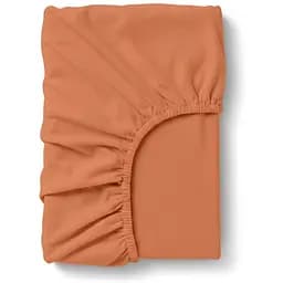 Простирадло Cosas на резинці фланель 100х200 amber, теракотовий (Flannel_29Amber_100x200x20)