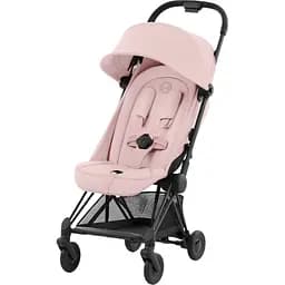 Прогулочная коляска Cybex Coya Matt Black Peach Pink (522004345)