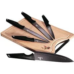 Набір ножів Berlinger Haus Black Silver, чорний (BH 2709)