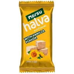 Халва подсолнечная Norsu с ароматом ванили 210 г