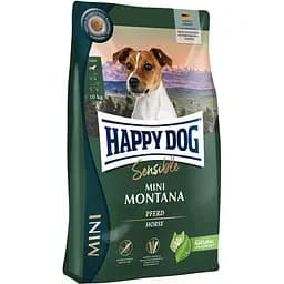 Сухий корм для собак дрібних порід Happy Dog HD Sensible Mini Montana з кониною, 800 г