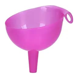 Лейка сливная воронка пластмассовая на банку, Kitchette Розовый 83766