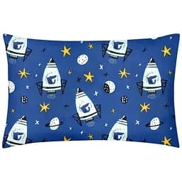 Наволочка Cosas Blue space 50х70 см бірюзова (LupariSpace_50)