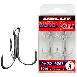 Тройник Decoy Y-S21 #3 (6 шт/уп)