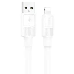 Кабель Hoco Lightning Solid charging data cable X84 белый 6931474770974
