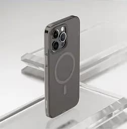 Чохол Vokamo для  iPhone 15 Pro Max з магнітом Glacier чорний матовий - мініатюра 4