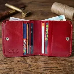 Жіночий гаманець Tony Perotti Italico 1858S (90023) Червоний - мініатюра 6