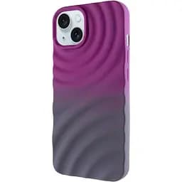 Чохол Epik TPU ColorWave для Apple iPhone 15, 6.1 Purple/Gray
