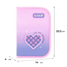 Пенал без наповнення Kite Charming (K26-621-1) - мініатюра 6