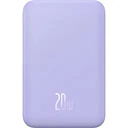 Портативный аккумулятор Baseus Magnetic Mini Wireless 20W 5000mAh nebula purple (P10022107513-00)