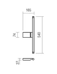 Бра Redo ALF AP LED 11.5W 3000K WH (4.1.2) 01-1228 - мініатюра 2