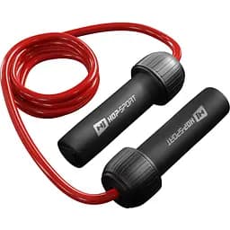 Скакалка Hop-Sport з обтяжувачем HS-F050JR червона