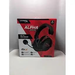 Гарнітура ігрова HyperX Cloud Alpha Wireless безпроводова повнорозмірна чорна 4P5D4AA - мініатюра 3
