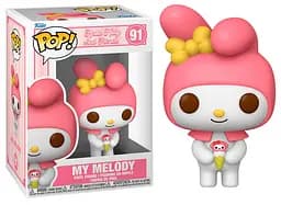 Фігурка Funko Pop Хеллоу Кітті Май Мелоді Hello Kitty My Melody 10 см FP HK 91
