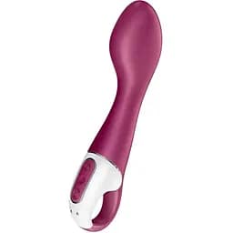 Вібратор Satisfyer Hot Spot 21 см бордовий