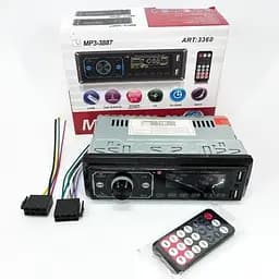Автомагнітола MP3 3887 ISO 1DIN з LED екраном - мініатюра 5