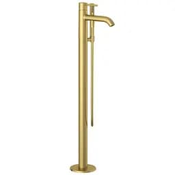 Напольный смеситель для ванны Kludi Bozz золотой 38590N076