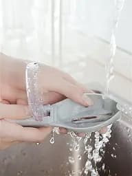 Рибочистка пластикова з контейнером 16 см, Kitchen Master Блакитний 84805 - мініатюра 4
