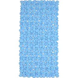 Килимок для ванної Eco Fabric Галька 68х34 см прозоро-синій (6834-002) - мініатюра 2