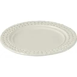 Тарілка десертна J-Line 20 см біла (34644)