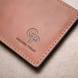 Чоловічий шкіряний зажим для грошей GRANDE PELLE 12х8х0.7 см acs0018633 - мініатюра 9