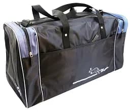 Сумка в дорогу Wallaby 340-3 38L Чорна із сірим - мініатюра 1
