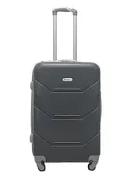 Валіза середня M ABS-пластик Milano bag 147M 66×46×29см 80л Сірий
