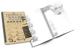 Набір креативної творчості Sketch Book (українською), Danko Toys
