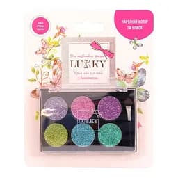 Дитячий крем-тіні для повік з блискітками T16128 з аплікатором