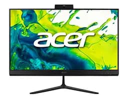 Acer Комп'ютер персональний моноблок Acer Aspire C24-2G 23.8" FHD, Intel 5-120U, 16GB, F1TB, UMA, WiFi, кл+м, без ОС, чорний - мініатюра 2