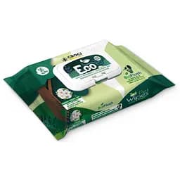 Салфетки гигиенические для животных с тальком и цветами Croci Eco TALC & FLOWERS 30 шт/уп