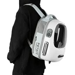Рюкзак-переноска Petkit Breezy 2 Smart Cat Carrier White P7704 (P7704 White) - мініатюра 6