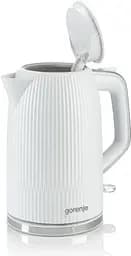 Gorenje Електрочайник 1.7л, Strix-контроль, білий матовий - мініатюра 2
