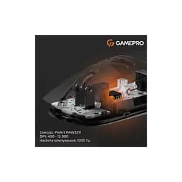 Мишка GamePro Genesis Spider Wireless/Bluetooth/USB Black (GM870B) - мініатюра 7