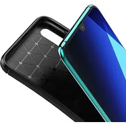Чохол-накладка Toto TPU Carbon Fiber 1.5 mm Case Samsung Galaxy A70 Coffee - мініатюра 3