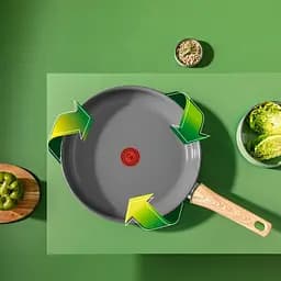 Універсальна сковорода Tefal Renew Eco Design 24 см (C4250443) з керамічним антипригарним покриттям. - мініатюра 8