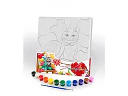 Креативна творчість "Розпис на полотні 31*31см "Кіт" PX-07-09