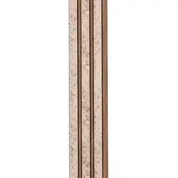 Рейка декоративна Wall Sticker PS 2900х120х12 мм Бежевий меланж із золотими вкрапленнями (D) SW-00001742 - мініатюра 4