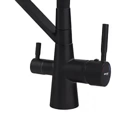 Змішувач для кухні Mixxus Premium Magnet 021 Black з гнучким виливом MI6974 Чорний матовий - мініатюра 6