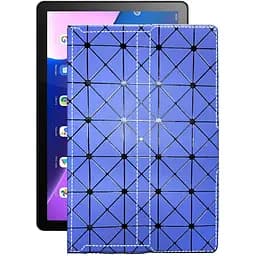 Чехол StatusCASE из экокожи для планшета Lenovo Tab M10 (3rd gen) Синий ромб