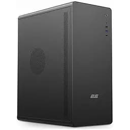 Корпус 2E Credo V500B, черный, без БП, Mid Tower, для ATX/Micro ATX/Mini ITX, 1xType-C/1xUSB 3.0/1xUSB 2.0, макс. CPU -