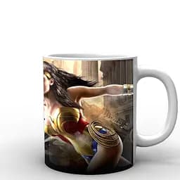 Кухоль GeekLand Чудо-Жінка Wonder Woman run WW.02.015 330 мл білий