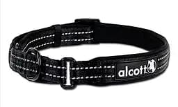 Нашийник для собак Alcott Martingale XS 18-28см - чорний