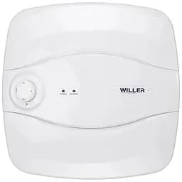 Водонагреватель Willer Optima Mini, 2 кВт, мокрый ТЭН, 25 л, вертикальный, квадратный, под мойкой, белый (PU25R)