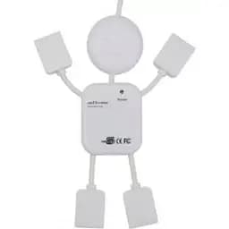 Концентратор Voltronic USB 2.0 to 4xUSB man OEM (YT-HM4-W) - мініатюра 2
