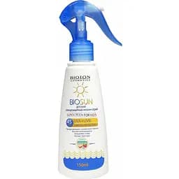 Дитячий сонцезахистний лосьйон-спрей BIOTON ТМ "Biosun" SPF 45, 150 мл (4820026149417)
